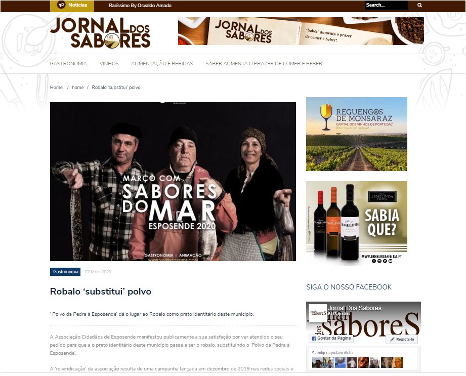 jornal sabores jornal sabores
